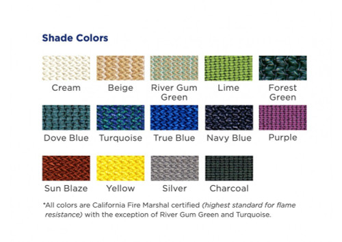 Square Fabric Shade Structure - 8'H Entrance