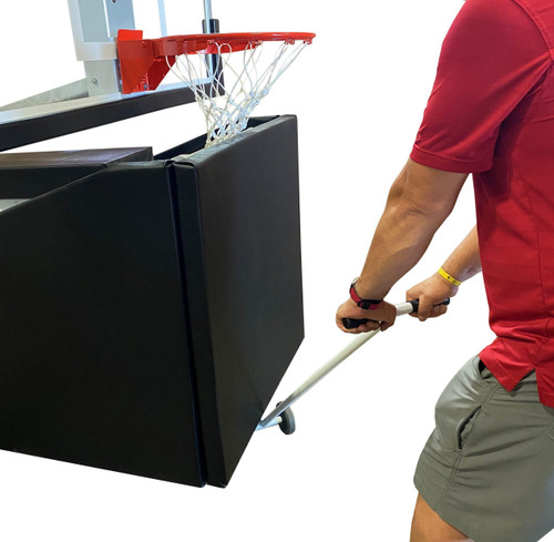 Bison T-Rex Sport Portable Basketball Hoop - 60 Inch Glass