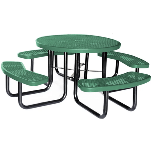 Quick Ship 46" Round Portable Picnic Table