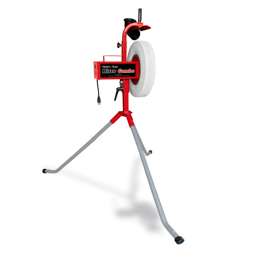 Blaze Combo Heavy Duty Baseball and Softball Pitching Machine