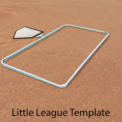 Adjustable Batters Box Striping Template