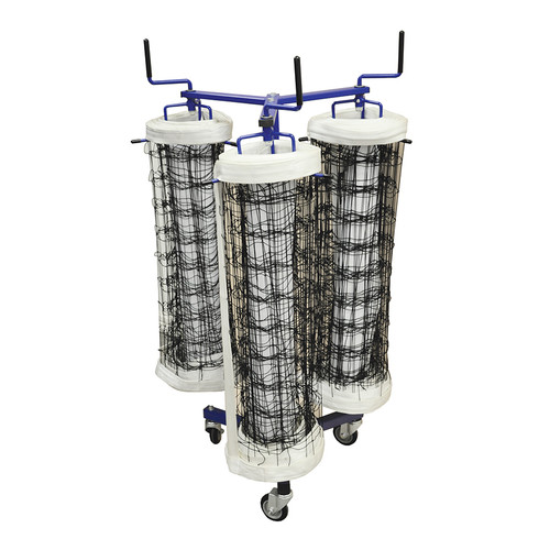 JayPro Volleyball Net Storage Rack - Net Keeper - Triple Net