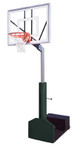 First Team Rampage Turbo Portable Basketball Hoop - 54 Inch Glass