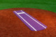 Portolite Ultimate Spiked Practice Softball Pitching Mat