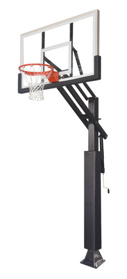 Ironclad GameChanger Basketball Hoop InGround, Adjustable