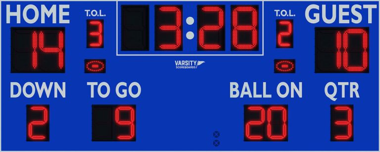 Digital Football Scoreboards for Your Stadium