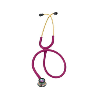 2157 Classic II Infant Stethoscope Raspberry/Rainbow Finish