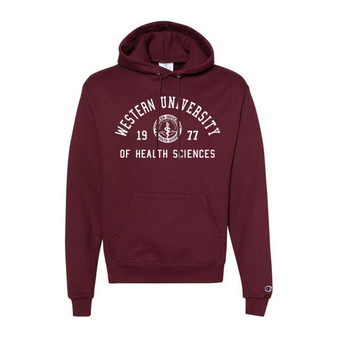 WesternU Champion 1977 Fleece Pullover Hoody