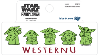 Disney Star Wars Dis Many Poses Sticker
