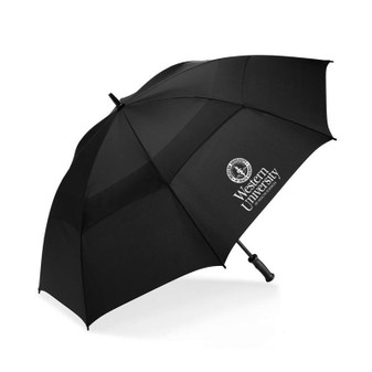 WesternU 62" ShedRain® WINDJAMMER® Vented Umbrella Black
