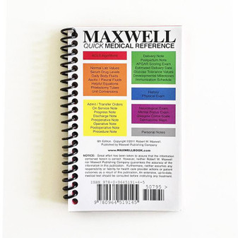 Maxwell / Maxwell Quick Medical Reference 6th Edition