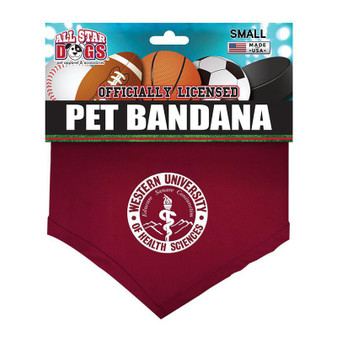 WesternU Pet Bandana Small