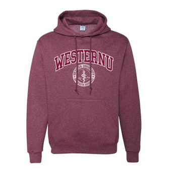 WesternU Over Seal 996 Hoody Burgundy (Clearance)