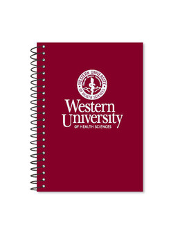 WesternU Logo 5x7 Spiral Notebook