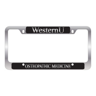 Osteopathic Medicine License Plate Frame