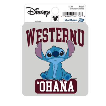 WesternU Disney Stitch Ohana Sticker