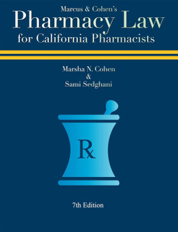 Cohen / Pharmacy Law for California Pharmacists