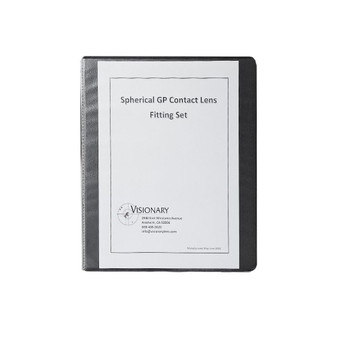 Spherical GP Contact Lens Fitting Set (OD)