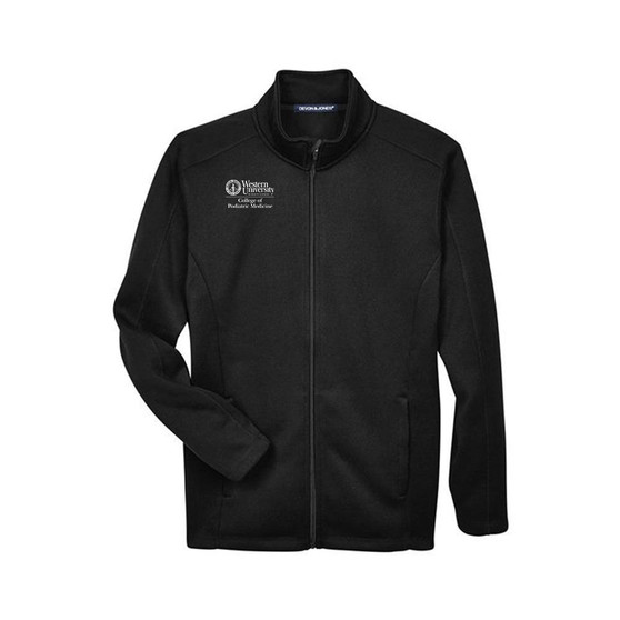 WesternU CPM Men's Fleece Jacket DG793 (Clearance)