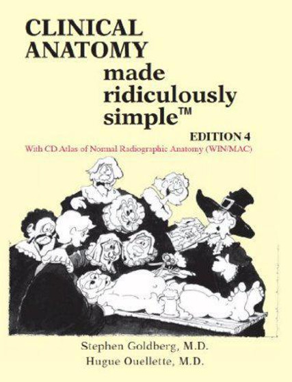 Goldberg / Clinical Anatomy Made Ridiculously Simple W/Cd