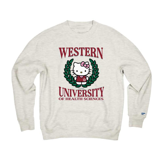 WesternU Hello Kitty Two Ways Crewneck Sweatshirt