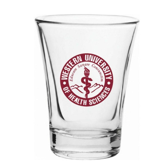 WesternU Traditional Shot Glass 2 Oz