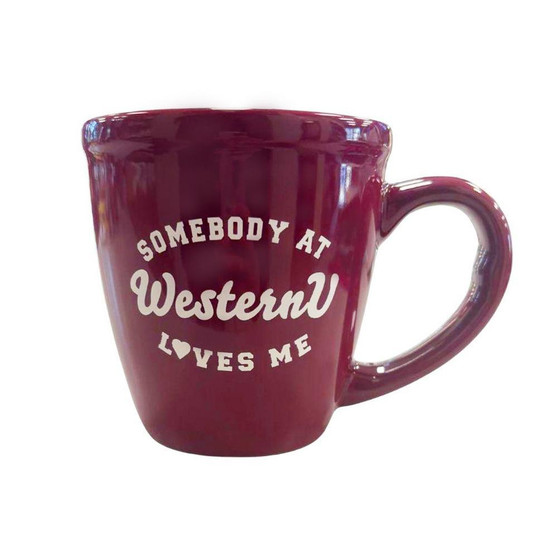 Somebody At WesternU Loves Me Cafe Tradition Mug 16oz
