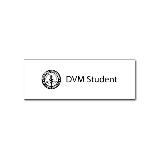 DVM Student Name Badge