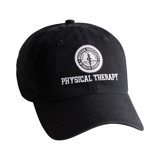 Physical Therapy Hat Black