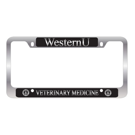 Veterinary Medicine License Plate Frame