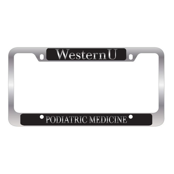Podiatric Medicine License Plate Frame