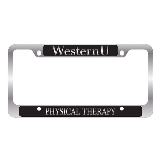 Physical Therapy License Plate Frame