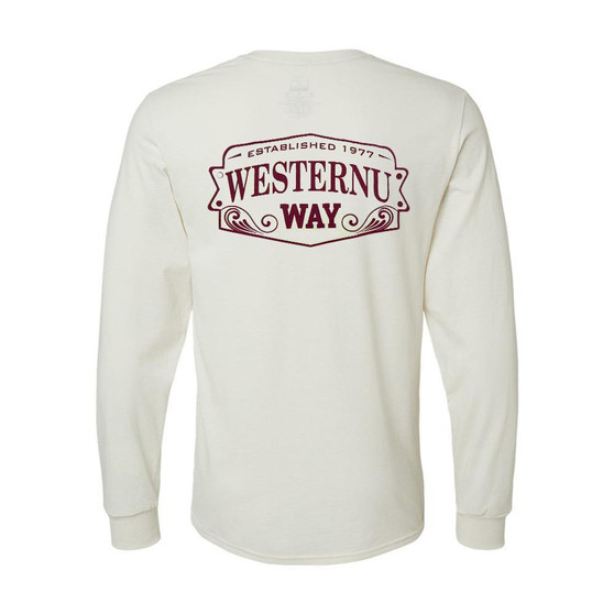 WesternU Way Men's Essential Long Sleeve T-Shirt (Clearance)