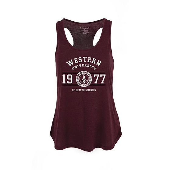 WesternU Women's Essential Racerback Tank