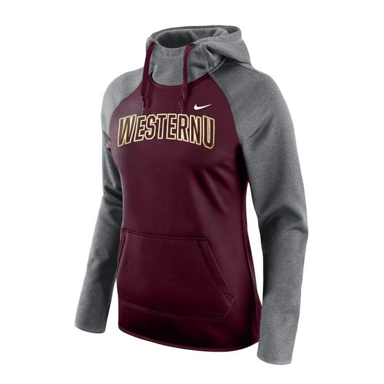 WesternU Nike Women's All Time Therma-Fit Pullover Hoody