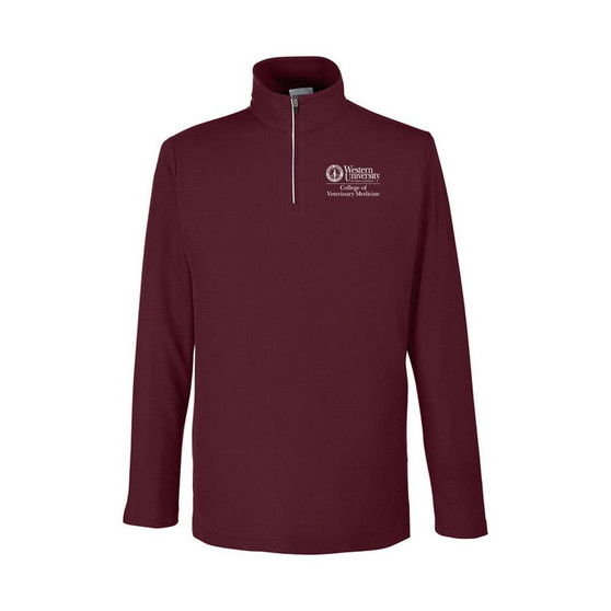 WesternU CVM Men's Pique 1/4-Zip Top