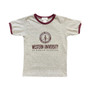 WesternU Youth Ringer T-Shirt