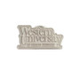 WesternU Logo Lapel Pin Silver (Clearance)