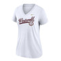 WesternU Nike Women's V-Neck Tri-Blend T-Shirt