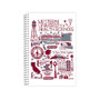 WesternU Julia Gash 9.5x6 Spiral Notebook