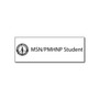 MSN/PMHNP Student Name Badge