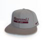 WesternU Nike Flat Bill Snapback Cap Grey/Burgundy