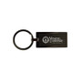 WesternU Plate Key Chain Black