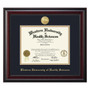 Classic Medallion Doctoral Diploma Frame