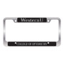 College of Optometry License Plate Frame
