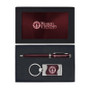 WesternU Wave Key Tag and Gel Pen Set Burgundy