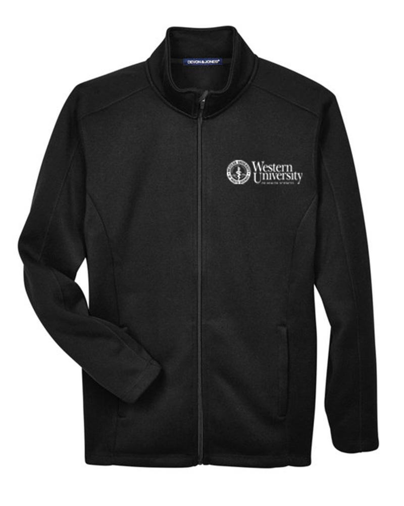 WesternU DG793 Men's Fleece Jacket - WesternU Campus Store