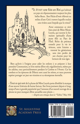 Quatrième de couverture de Le Roi de la Cité d'Or de Mère Marie-Loyola