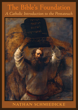 The Bible's Foundation by Dr. Nathan Schmiedicke — cover featuring Rembrandt's Moses Breaking the Tablets of the Law