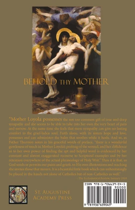 Blessed are They that Mourn by Mother Mary Loyola rear cover